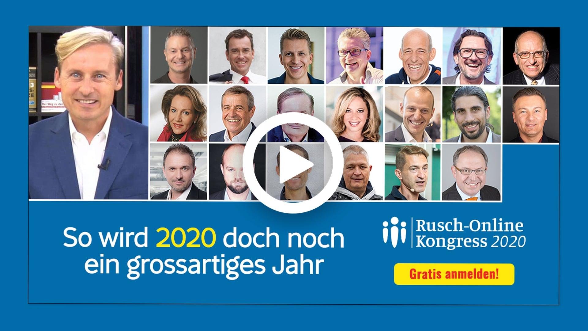 Trailer des »Rusch-Online-Kongress 2020«